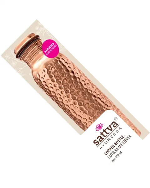 BUTELKA MIEDZIANA HAMMER 650 ml - SATTVA (AYURVEDA)