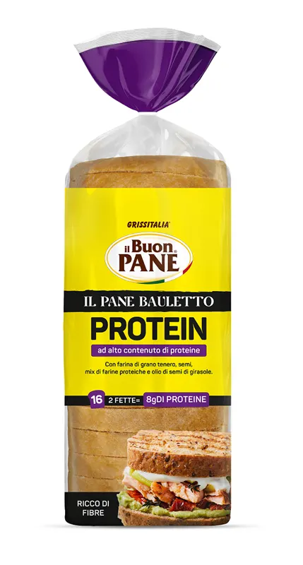 CHLEB TOSTOWY PROTEINOWY KROJONY 400 g - IL BUON PANE