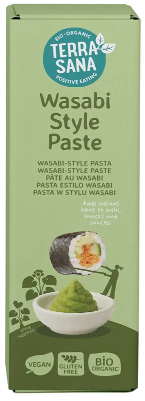 PASTA W STYLU WASABI BEZGLUTENOWA BIO 50 g - TERRASANA