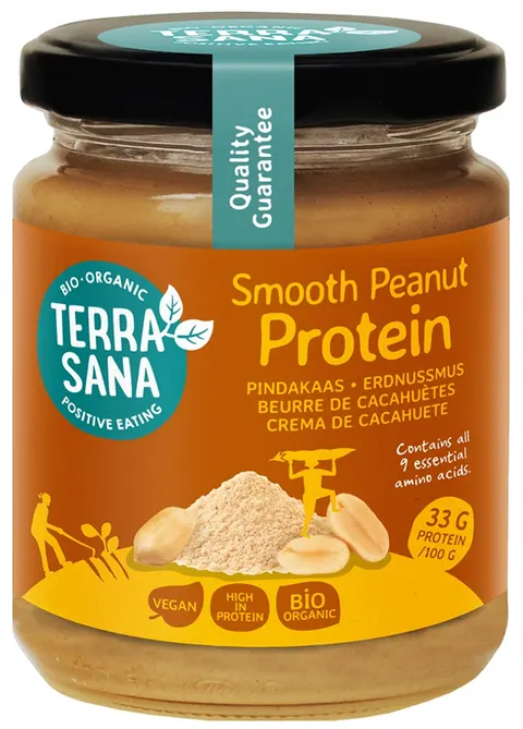 KREM PROTEINOWY Z ORZESZKÓW ZIEMNYCH BIO 250 g - TERRASANA