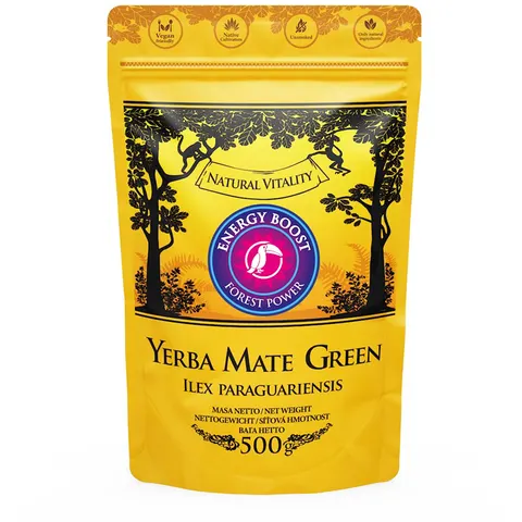 YERBA MATE ENERGY BOOST 500 g - YERBA MATE GREEN