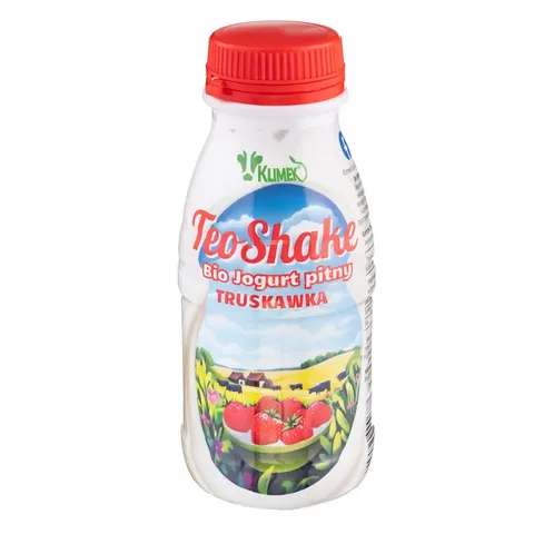JOGURT PITNY TRUSKAWKOWY BIO 270 g - KLIMEKO