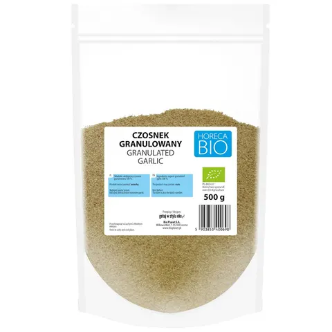 CZOSNEK GRANULOWANY BIO 500 g - HORECA
