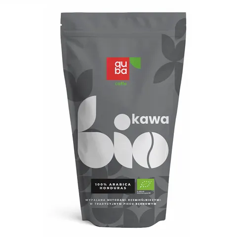 KAWA ZIARNISTA ARABICA 100 % HONDURAS BIO 500 g - QUBA CAFFE