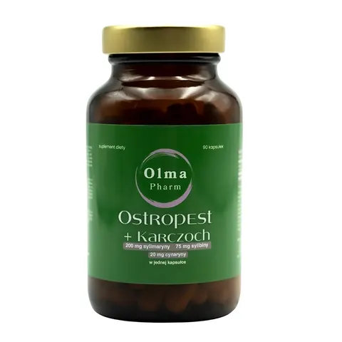 OSTROPEST + KARCZOCH 90 KAPSUŁEK - OLMA PHARM