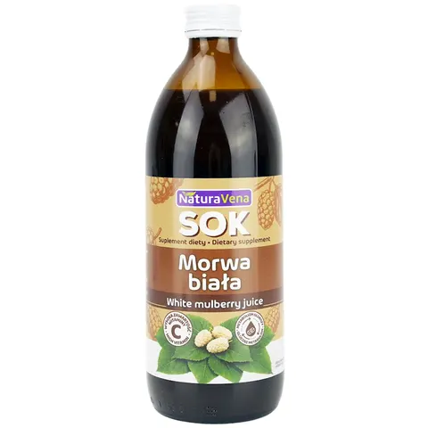 SOK MORWA BIAŁA 500 ml - NATURAVENA
