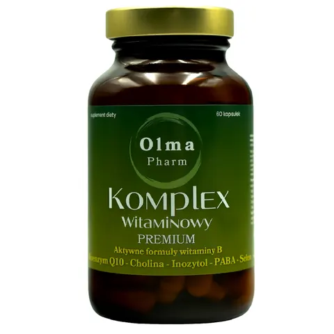 WITAMINOWY COMPLEX PREMIUM 60 KAPSUŁEK - OLMA PHARM