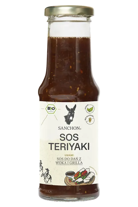 SOS SOJOWY SŁODKI TERIYAKI BEZGLUTENOWY BIO 210 ml - SANCHON
