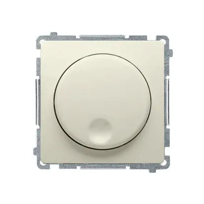 BASIC Ściemniacz naciskowo-obrotowy (moduł), 20–500 W, 230V~; beż