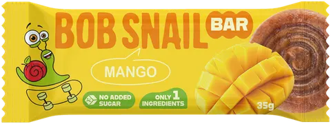 BATON MANGO BEZ DODATKU CUKRÓW 35 g - BOB SNAIL