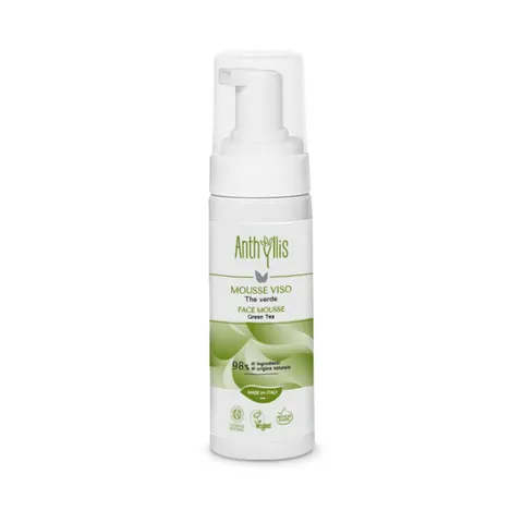 PIANKA DO MYCIA TWARZY OCZYSZCZAJĄCA Z ZIELONĄ HERBATĄ 150 ml - ANTHYLLIS