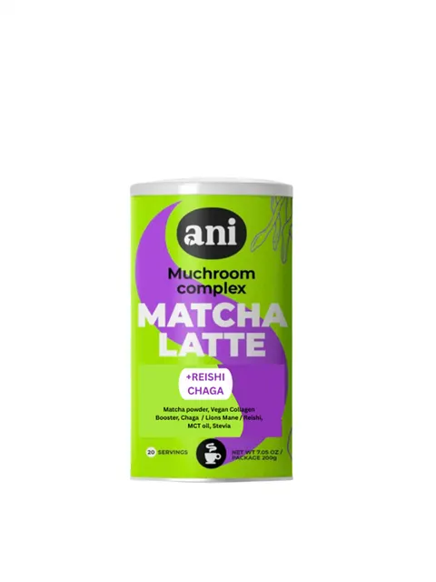 NAPÓJ MUSHROOM COMPLEX MATCHA LATTE 200 g - ANI