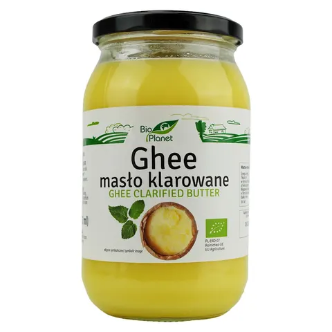 MASŁO KLAROWANE GHEE BIO 750 g (852 ml) - BIO PLANET