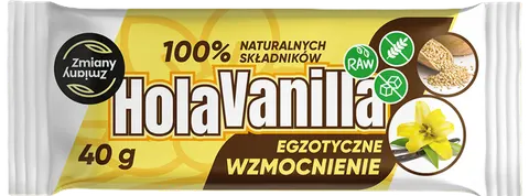 BATON HOLA VANILLA BEZGLUTENOWY 40 g - ZMIANY