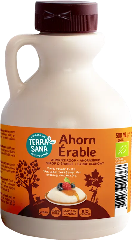 SYROP KLONOWY C BIO 660 g (500 ml) - TERRASANA