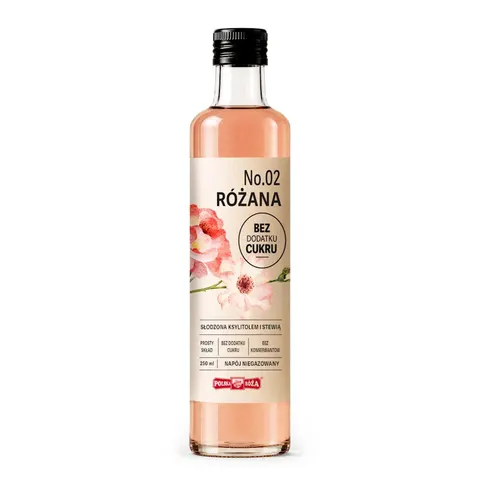 NAPÓJ RÓŻANY BEZ DODATKU CUKRÓW 250 ml - POLSKA RÓŻA