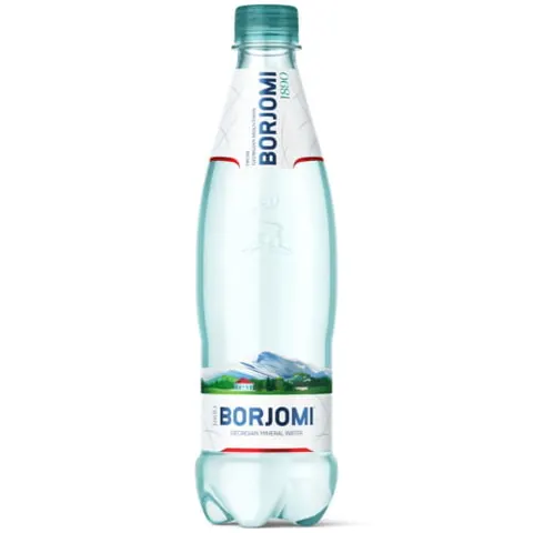 #NATURALNA WODA MINERALNA GAZOWANA 500 ml - BORJOMI