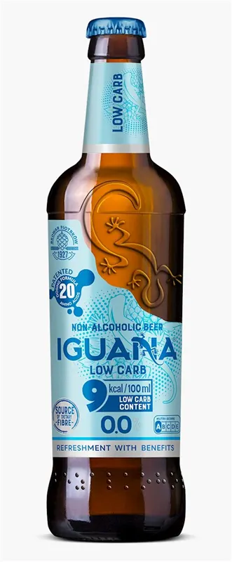 PIWO BEZALKOHOLOWE LOW CARB 475 ml - IGUANA