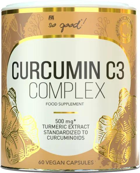 KURKUMA EKSTRAKT C3 COMPLEX (500 mg) 60 KAPSUŁEK - SO GOOD!