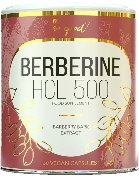 BERBERYNA HCL (500 mg) 60 KAPSUŁEK - SO GOOD!