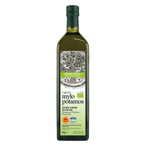 OLIWA Z OLIWEK EXTRA VIRGIN PDO KRETA BIO 1 L - MYLOPOTAMOS