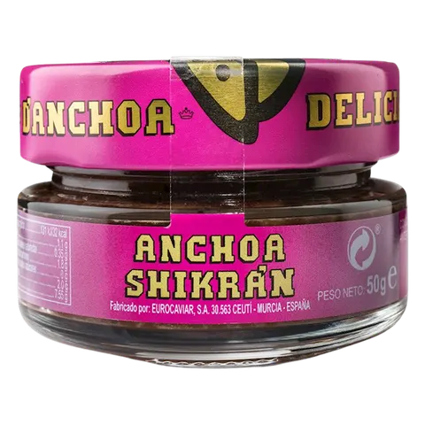 KAWIOR Z ANCHOIS (SARDELI) 50 g - EUROCAVIAR (SHIKRAN)