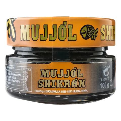 KAWIOR CZARNY ZE ŚLEDZIA I CEFALA 100 g - EUROCAVIAR (SHIKRAN)