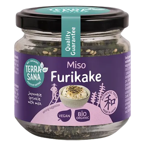 MISO FURIKAKE (MIESZANKA SEZAMU, ALG MORSKICH I MISO) BIO 75 g - TERRASANA