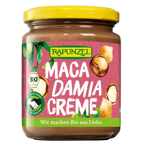 KREM Z ORZECHÓW MAKADAMIA BIO 250 g - RAPUNZEL