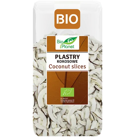 PLASTRY KOKOSOWE BIO 400 g - BIO PLANET