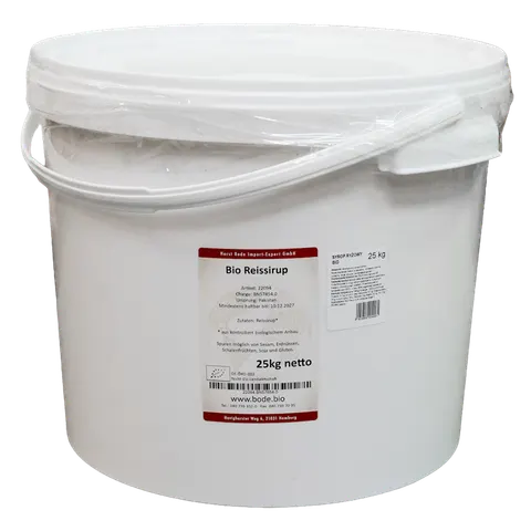 SYROP RYŻOWY BIO 25 kg - HORECA (BODE)