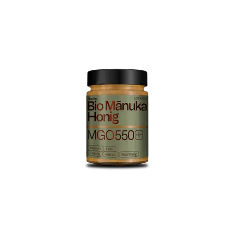 MIÓD MANUKA MGO 550+ BIO 250 g - BIO MANUKA