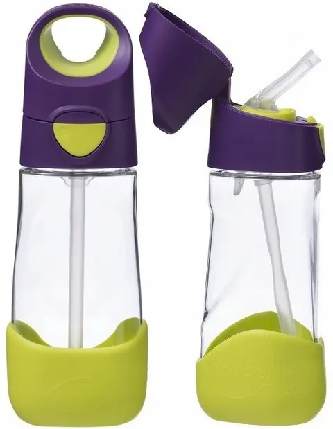 B.BOX TRITANOWA BUTELKA ZE SŁOMKĄ BIDON 450 ml PASSION SPLASH