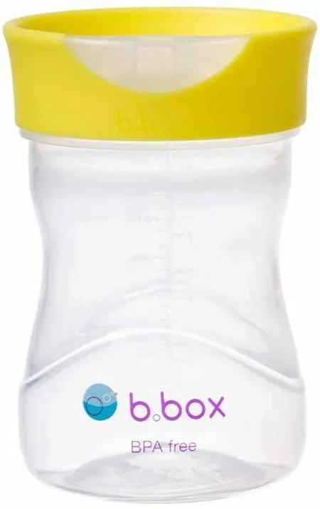B.box kubek treningowy do nauki picia 240 ml / Cytrynowy