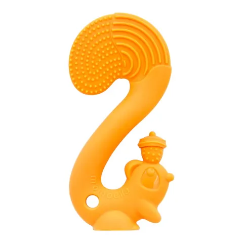 Gryzak Zabawka Squirrel Orange / Mombella