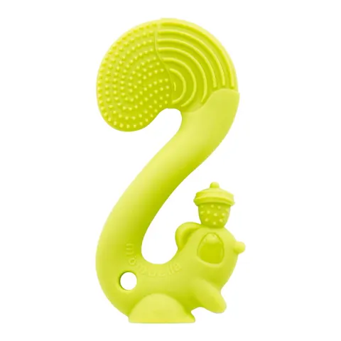 Gryzak Zabawka Squirrel Green / Mombella