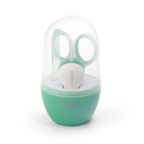 BABYONO Zestaw do pielęgnacji paznokci 398/01 MINT