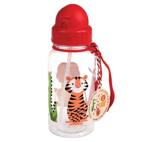 REX LONDON BIDON ZE SŁOMKĄ 500 ML ZWIERZĄTKA 27282