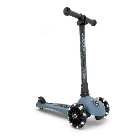 SCOOTANDRIDE HIGHWAYKICK 3 LED SKŁADANA / STEEL