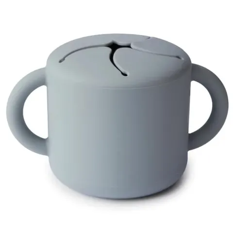 Mushie - Kubek niewysypek na przekąski SNACK CUP stone