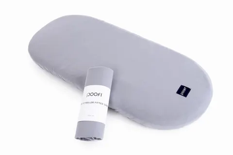 Prześcieradło do gondoli Organic kolor - popiel / POOFI