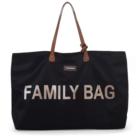 CHILDHOME TORBA FAMILY BAG BLACK GOLD CZARNA