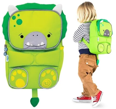 TRUNKI PLECAK PRZEDSZKOLAKA PLECACZEK DZIECIĘCY DUDLEY ZIELONY