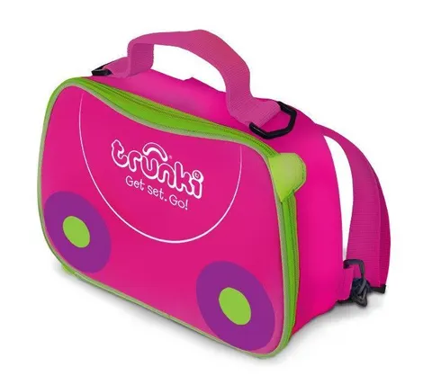 TRUNKI TORBA ŚNIADANIOWA LANCZÓWKA TERMICZNA PINK