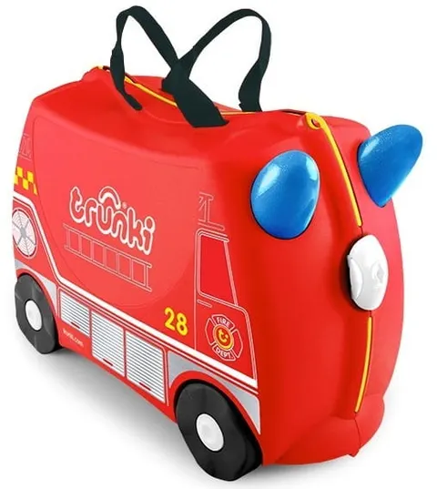 Jeżdżąca walizeczka - Wóz strażacki / Trunki