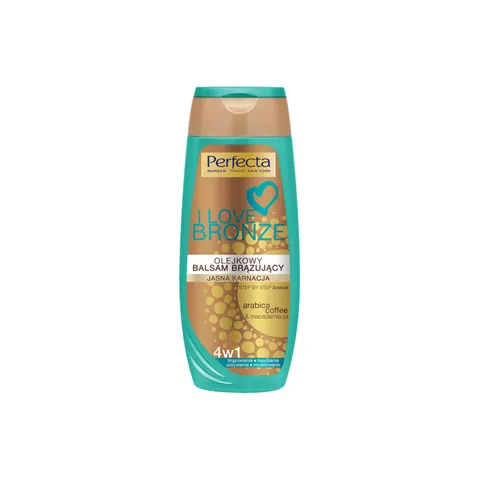 PERFECTA I Love Bronze Balsam brązujący olejkowy - jasna karnacja 250 ml
