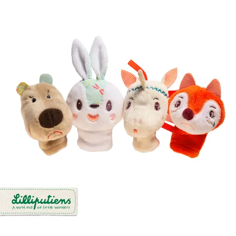 LILLIPUTIENS ZESTAW MINI PACYNEK NA PALCE 83104
