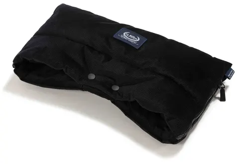 Mufka do wózka Velvet, BLACK / La Millou