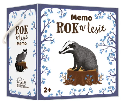 ROK W LESIE MEMO GRA EDUKACYJNA EMILIA DZIUBAK
