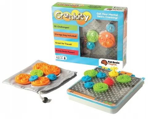Łamigłówka Kółka Zębate Crankity / Fat Brain Toys FA140-1